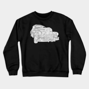 Vintage 1942 Pontiac Torpedo classic car Crewneck Sweatshirt